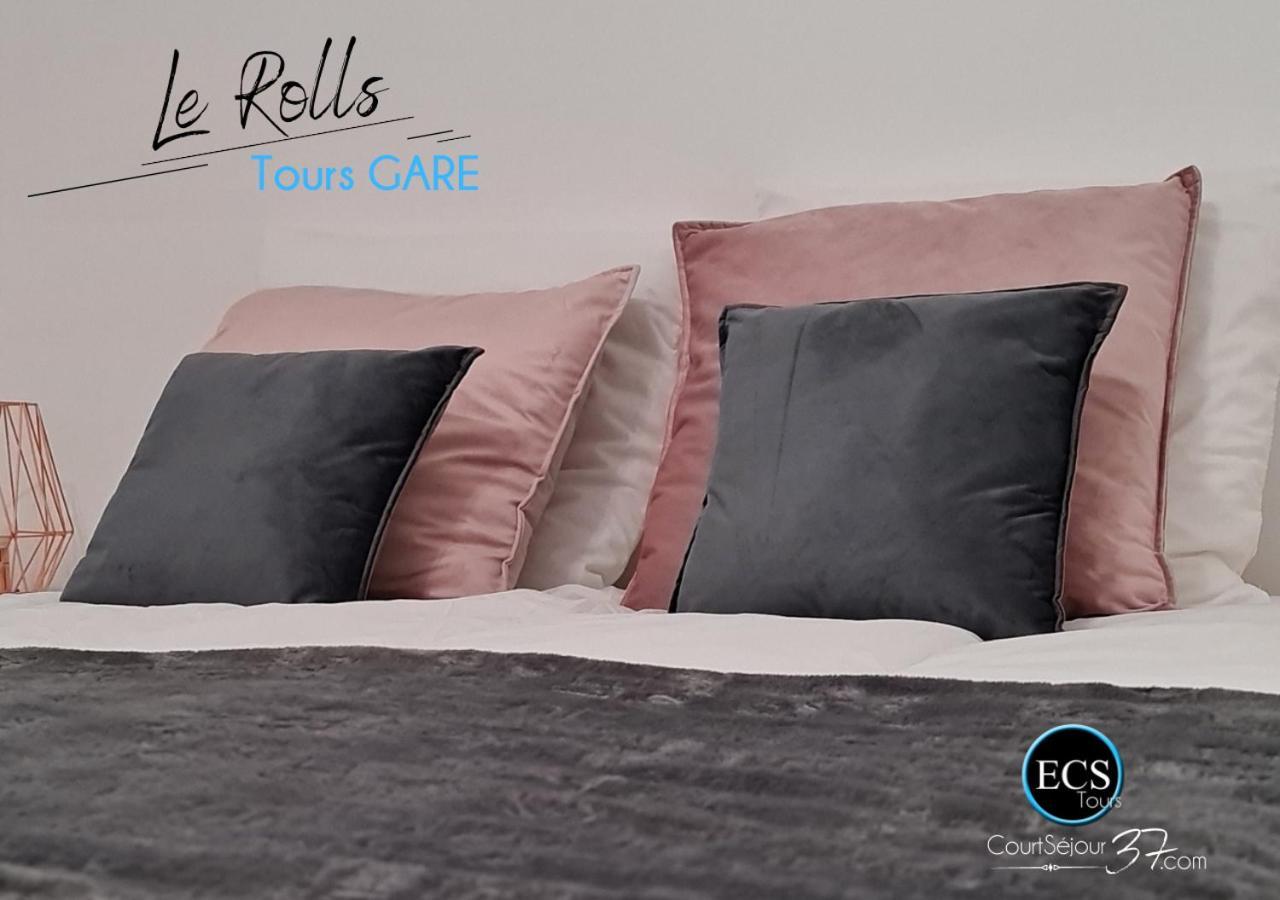 "Le Roll'S" - 1 Chambre - 5 Couchages - Calme - Terrasse - Parking Prive Tours Exterior photo