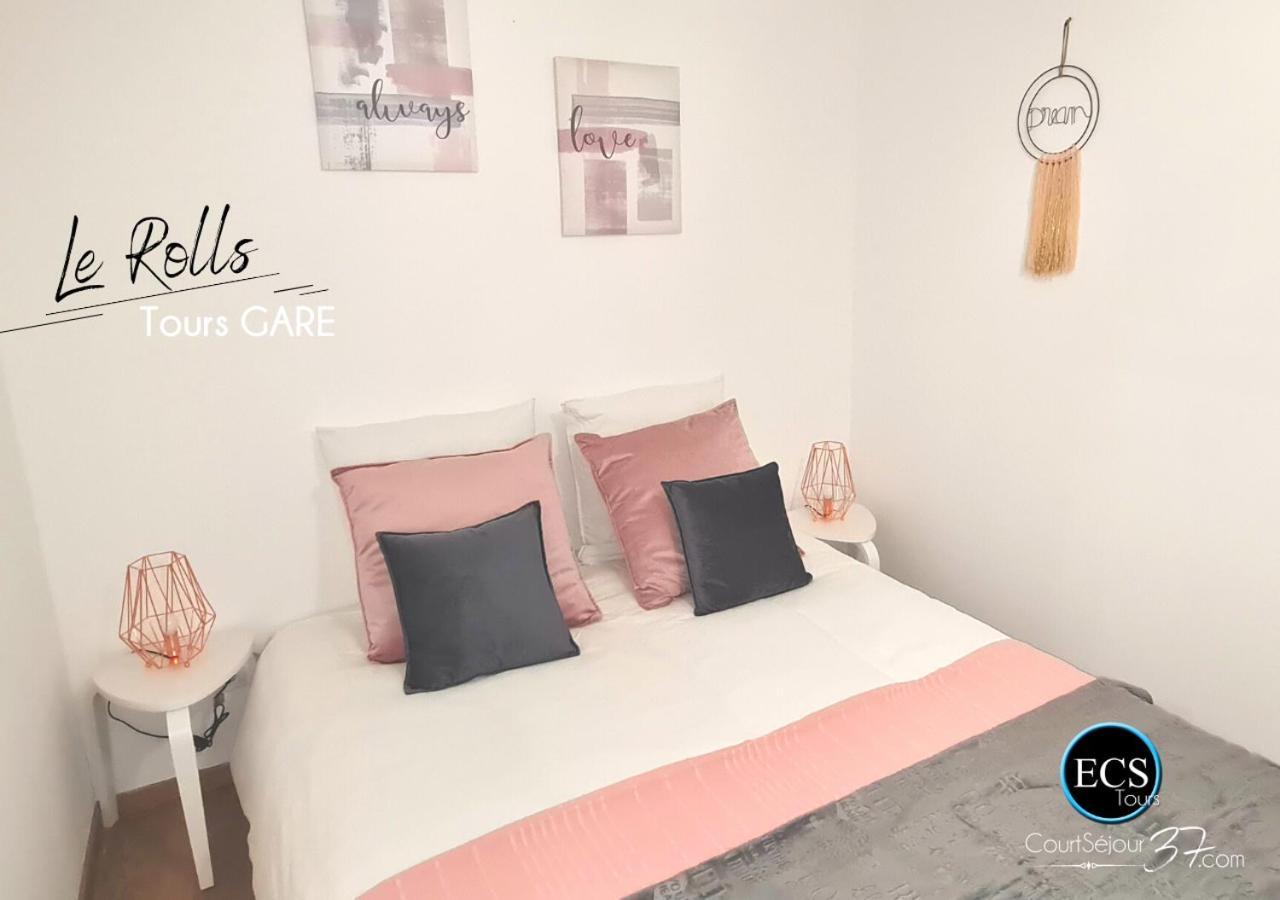 "Le Roll'S" - 1 Chambre - 5 Couchages - Calme - Terrasse - Parking Prive Tours Exterior photo